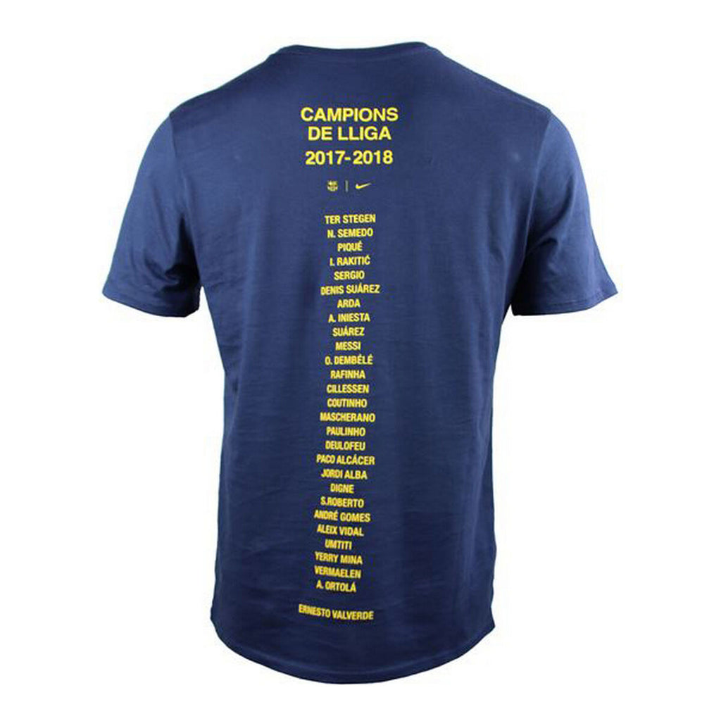 T-shirt Nike FC BARCELONA Blue