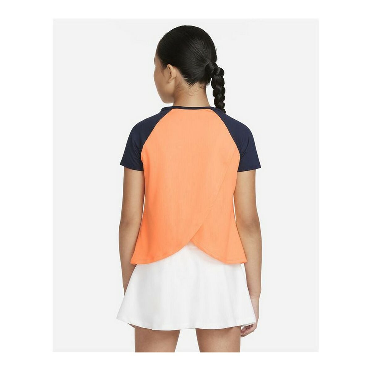 Child's Short Sleeve T-Shirt Nike Dri-FIT Victory Orange 89 %
