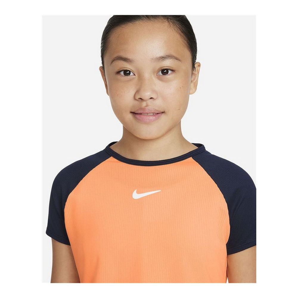 Child's Short Sleeve T-Shirt Nike Dri-FIT Victory Orange 89 %