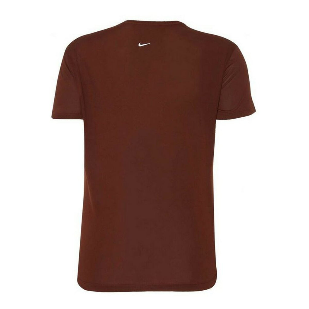 Men’s Short Sleeve T-Shirt Nike Dri-FIT Brown