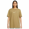 Women’s Short Sleeve T-Shirt Nike Sportswear Air Brown