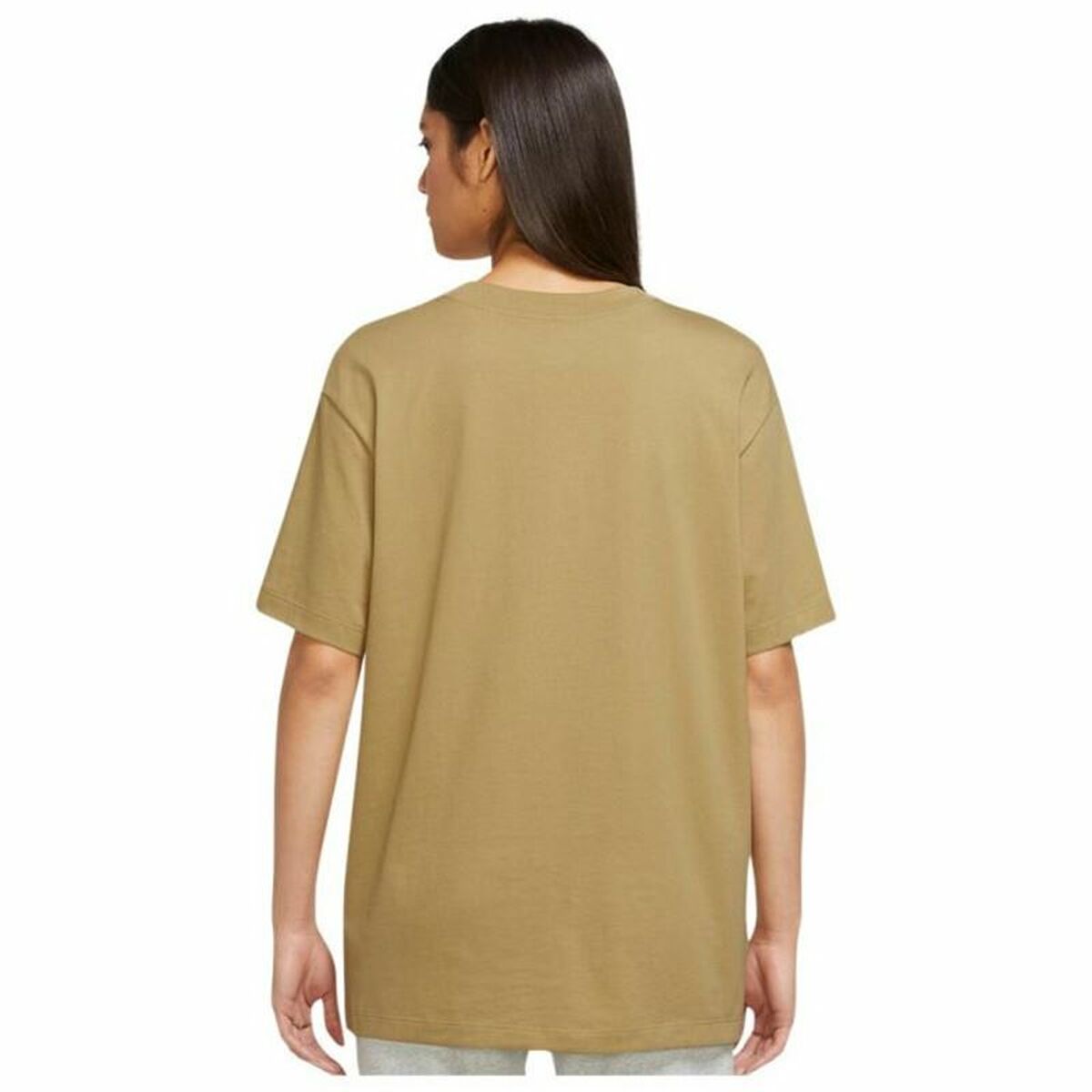 Women’s Short Sleeve T-Shirt Nike Sportswear Air Brown