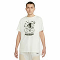 Men’s Short Sleeve T-Shirt Nike Bike  White