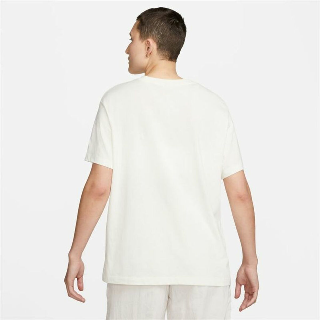Men’s Short Sleeve T-Shirt Nike Bike  White